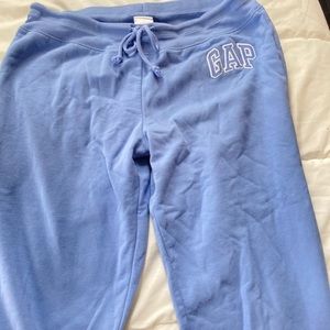 Gap sky blue sweatpants.
